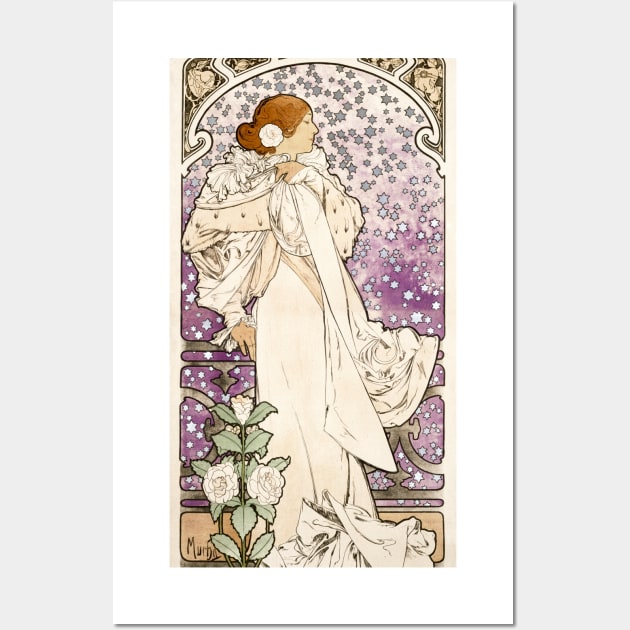 Art Nouveau 1920s Art Wall Art by AlondraHanley